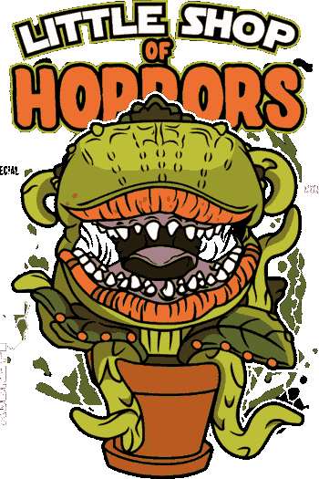 audrey ii, planta carnívora famosa de terror musical