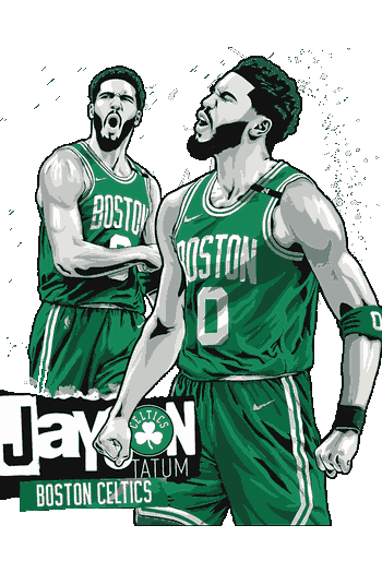 Athletes & Energy Diseño gráfico de jugador de baloncesto con uniforme verde
