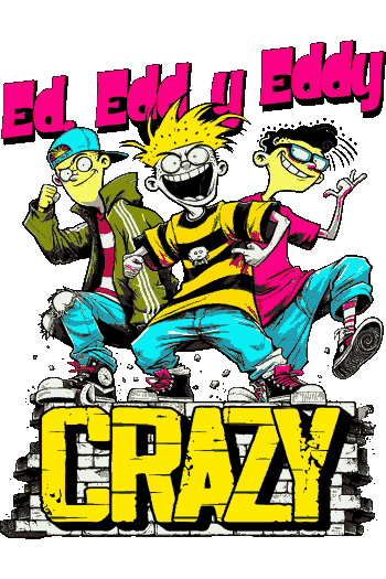 Los tres amigos más locos y traviesos del barrio en versión “CRAZY”