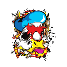 Zombie Cartoon Mashup