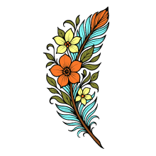 pluma-flores-etnicas