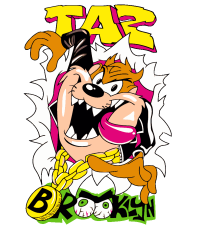 Taz Brooklyn Mania Vector