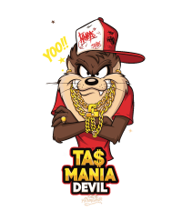 Taz Brooklyn Mania Vector