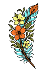 pluma-flores-etnicas