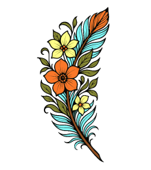 pluma-flores-etnicas