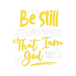 Frase bíblica en amarillo vibrante con estilo elegante