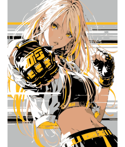 blonde-fighter