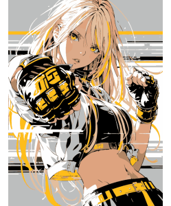 blonde-fighter