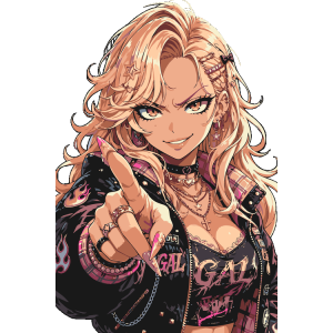Pack Vectores Pirate Girls & Gyaru Gal
