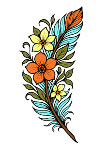 pluma-flores-etnicas