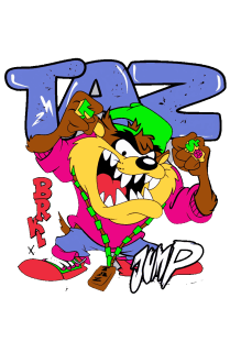 Taz Brooklyn Mania Vector