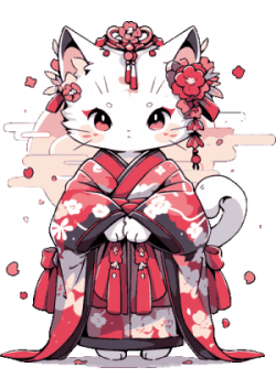 kimono Gatitos Tiernos para sublimar