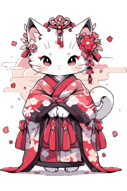 kimono Gatitos Tiernos para sublimar