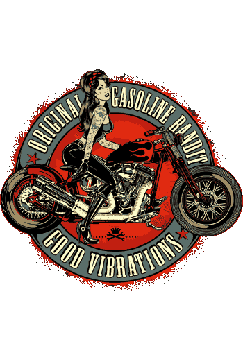 vintage Gasoline Bandit vintage moto clasica antigua