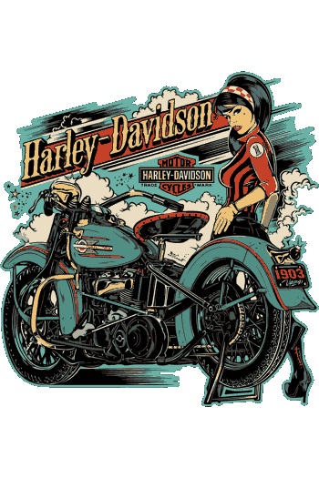 vintage moto anticua clasica harley davison